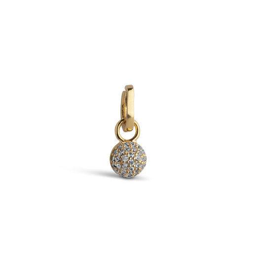 Disco ball charm